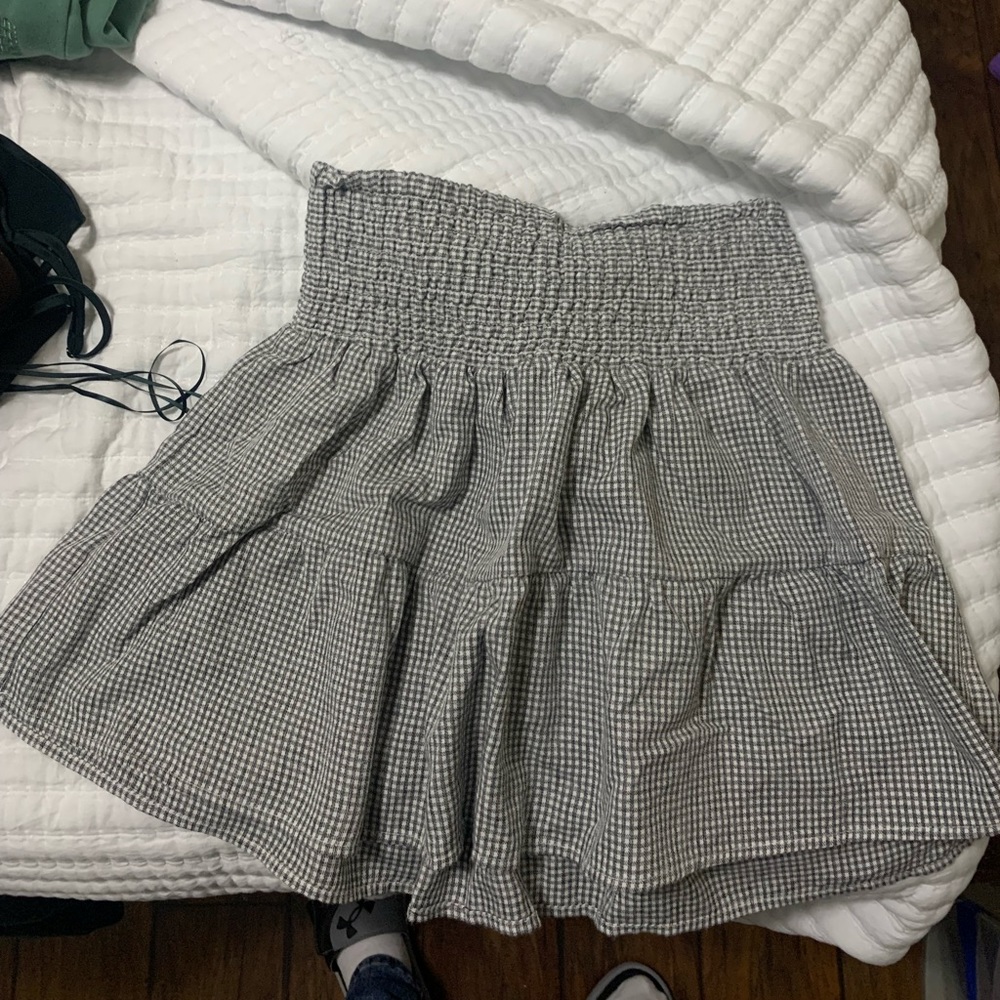 Black and white skirt